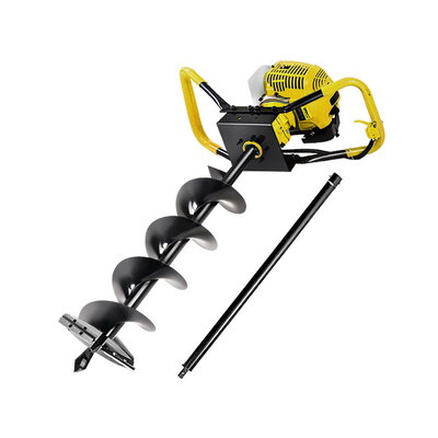 80Cc Post Hole Digger 200Mm Petrol Drill Auger Extension Bits