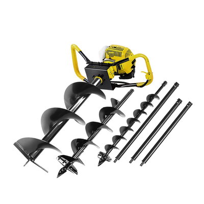 80Cc Petrol Post Hole Digger Drill Auger Extension Bits