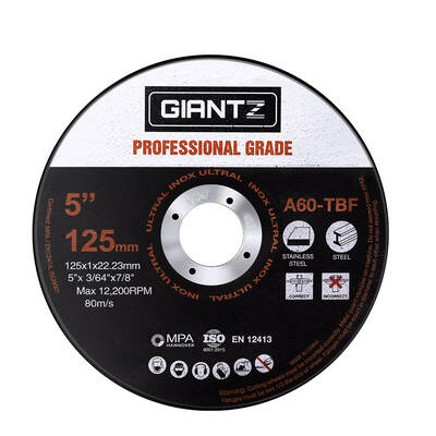 Giantz 50 x 5" Cutting Disc 125mm Metal Cut Off Wheel Angle Grinder Thin Steel