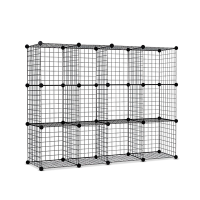 Cube Storage Cabinet DIY 12 Cubes Display Shelves