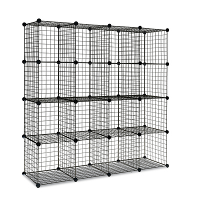 Cube Storage Cabinet DIY 16 Cubes Display Shelves