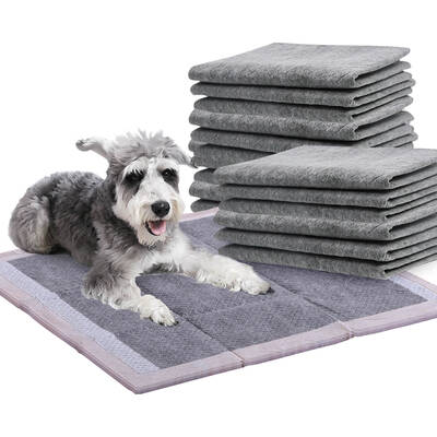 100 Pcs 60x60cm Charcoal Pet Puppy Dog Toilet Training Pads Ultra Absorbent