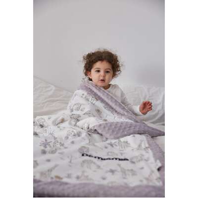 Kids Minky Cotton Blanket 2.5 Tog Schooltime | EXTG