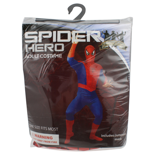 Spider Hero Adult Costume 1 Size