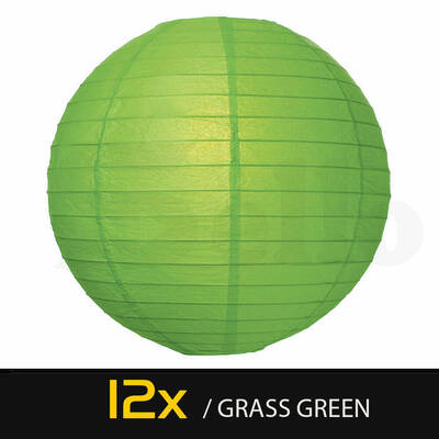 12" Paper Lanterns for Wedding Party Festival Decoration - Mix and Match Colours