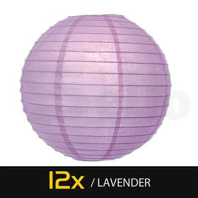 12" Paper Lanterns for Wedding Party Festival Decoration - Mix and Match Colours