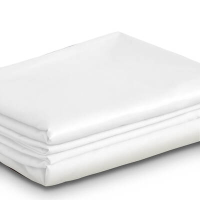 Queen / King / Super King 4 Piece Bed Sheet Set Flat Fitted Pillowcase
