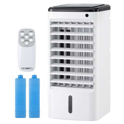 Evaporative Air Cooler Conditioner with Remote 4L  Powerful Portable Air Cooling System