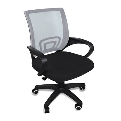 Office Gaming Chair Back Seating Study Seat Grey