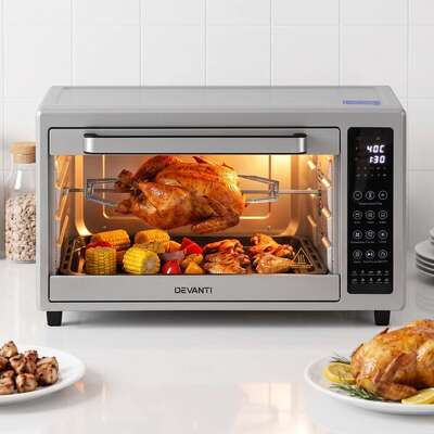 Convection Oven 48L Silver 58.8x39.9x36.1cm