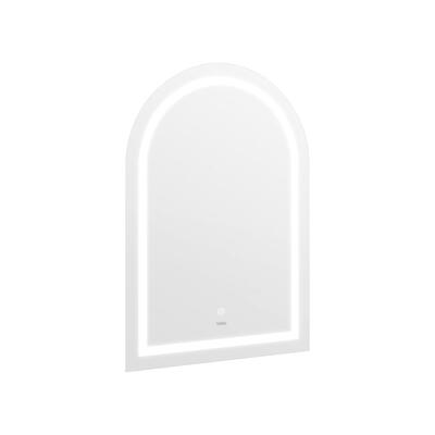 LED Arched Bathroom Mirror Anti-fog Smart 86x50cm