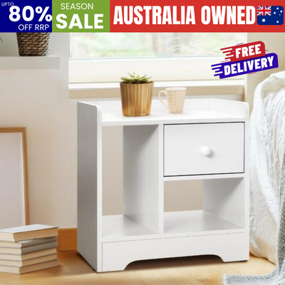 White Bedside Table: Stylish Storage Solution for Your Bedroom