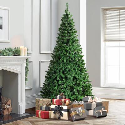 Christmas Tree 2.1M 7FT Xmas Decorations Home Decor Green 1000 tips