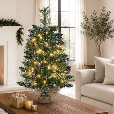 Mini LED Christmas Tree Green