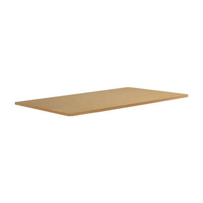 Standing Desk Top with Drilled Hole OAK 160x75cm