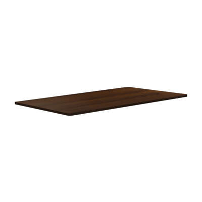 Standing Desk Top with Drilled Hole Walnut 160x75cm