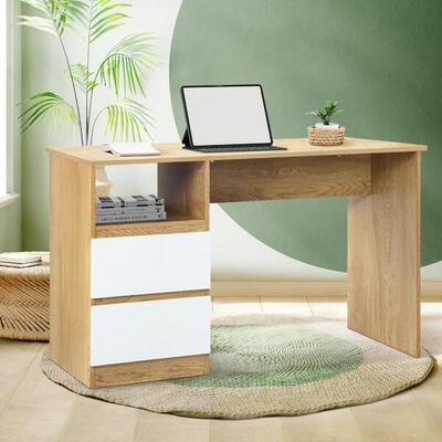 Computer Desk Drawers Storage Laptop Table Student Study Office Desks