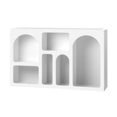 Display Cabinet with 6 Irregular Shelves
