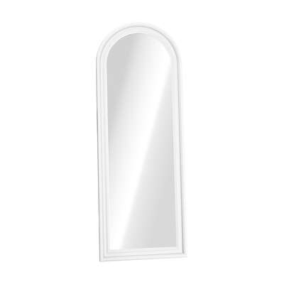 Full Length Mirror Elegance Arch 165x60cm White Wood