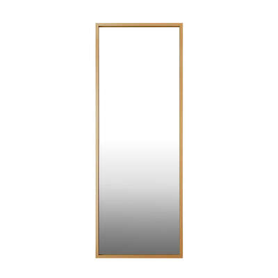 Wooden Full Length Mirror 166x60cm Rectangle