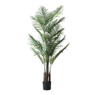 180cm Artificial Palm Tree Lifelike Potted Plant Indoor Outdoor Home Decor