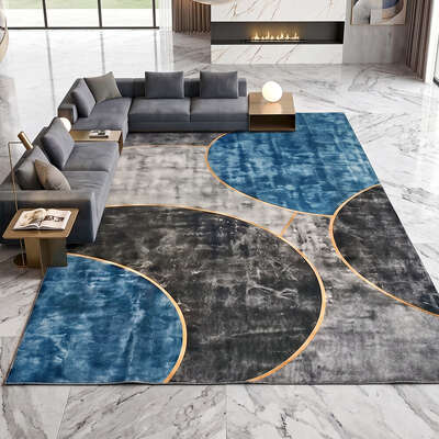 Geometric Washable Rug 240x340cm Low Pile | EXTG
