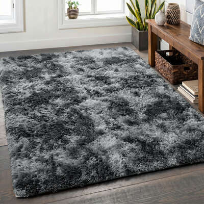 Grey Gradient Shaggy Rug 160x230cm | EXTG