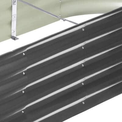 4X Garden Bed Galvanised Raised Garden Bed 160X80X42CM