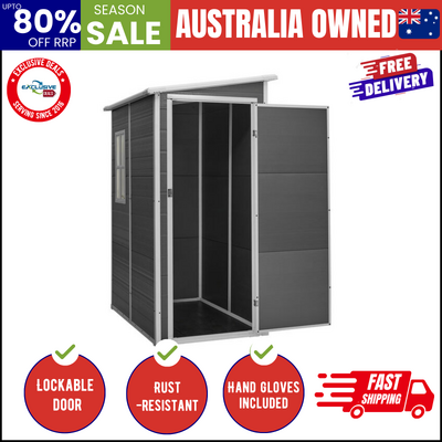 Premium Outdoor Storage Shed for Garden & Tools