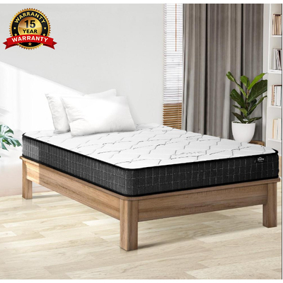 BEDDING 16cm King Single Mattress Bonnell Spring Medium Firm