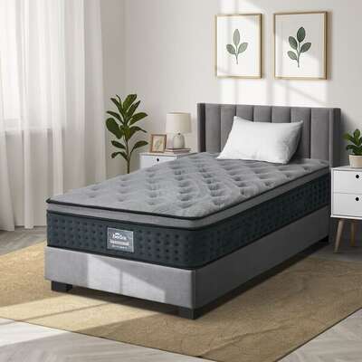 Single Mattress Euro Top Pocketed Spring 34cm | EXTG
