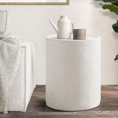 Side Table Outdoor Stool Terrazzo Concrete