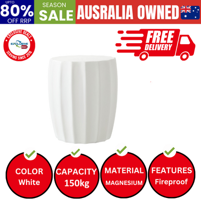 Side Table Terrazzo Concrete Outdoor Stand