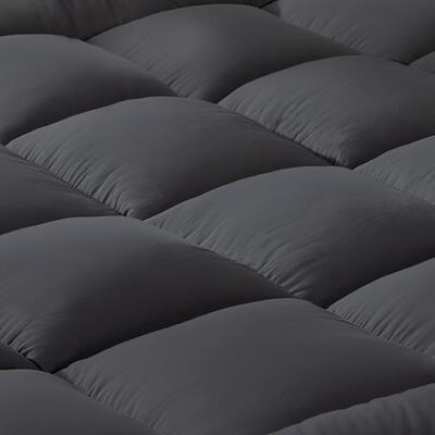 Mattress Protector Bamboo Charcoal Pillowtop Topper Underlay Cover Double