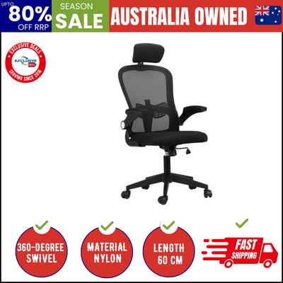 Office Chair Home Computer Chairs Mesh Gaming Chair Padding Headrest and Armrest