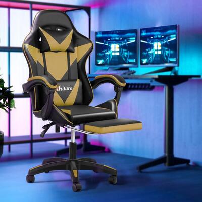 Ultimate Gaming Comfort: Massage and 135° Recline Executive Chair