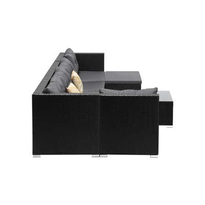 Outdoor Lounge Setting 7pc Wicker Sofa Set Rattan