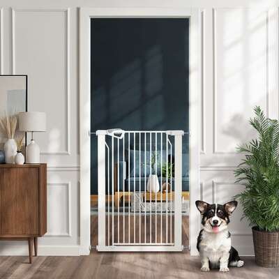 Retractable Pet Safety Gate 120cm Tall | EXTG