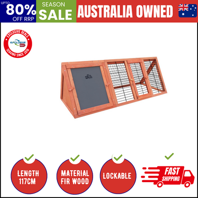 A Multifunctional Rabbit Hutch, Bunny House, and Chicken Coop