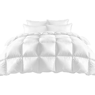 700GSM Goose Down Quilt Doona Duvet Blanket Super King