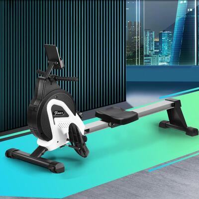 Finex Rowing Machine Rower Magnetic Resistance Fitness Workout Home Gym Cardio