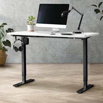 SwiftRise Single Motor Electric Standing Desk White