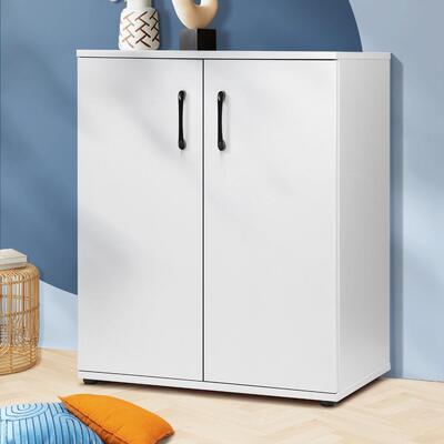 Maximize Your Bathroom Storage with a Stylish Freestanding White Cabinet