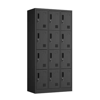 12 Door Steel Locker Cabinet Office Gym School | EXTG
