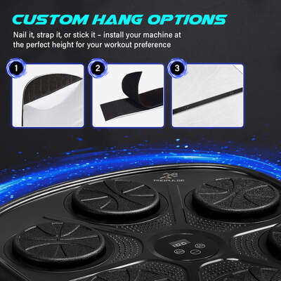 Propulse Smart Punching Boxing Electronic 9 Speeds with Box Gloves