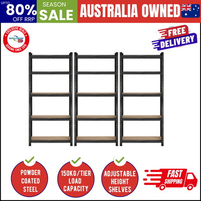  3x1.5m Garage Shelving Shelves Warehouse Storage Rack Pallet Racking