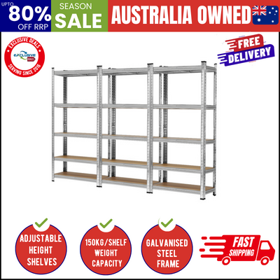 3x1.5m Garage Shelving Shelves Warehouse Racking Storage Rack Pallet