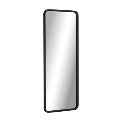 Wooden Full Length Mirror 166x60cm Rectangle Floor Mirrors Black