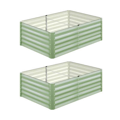 Garden Bed 320x80x45CM Raised Container Planter Box Green