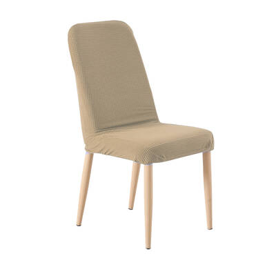 2x Dining Chair Covers Cover Khaki